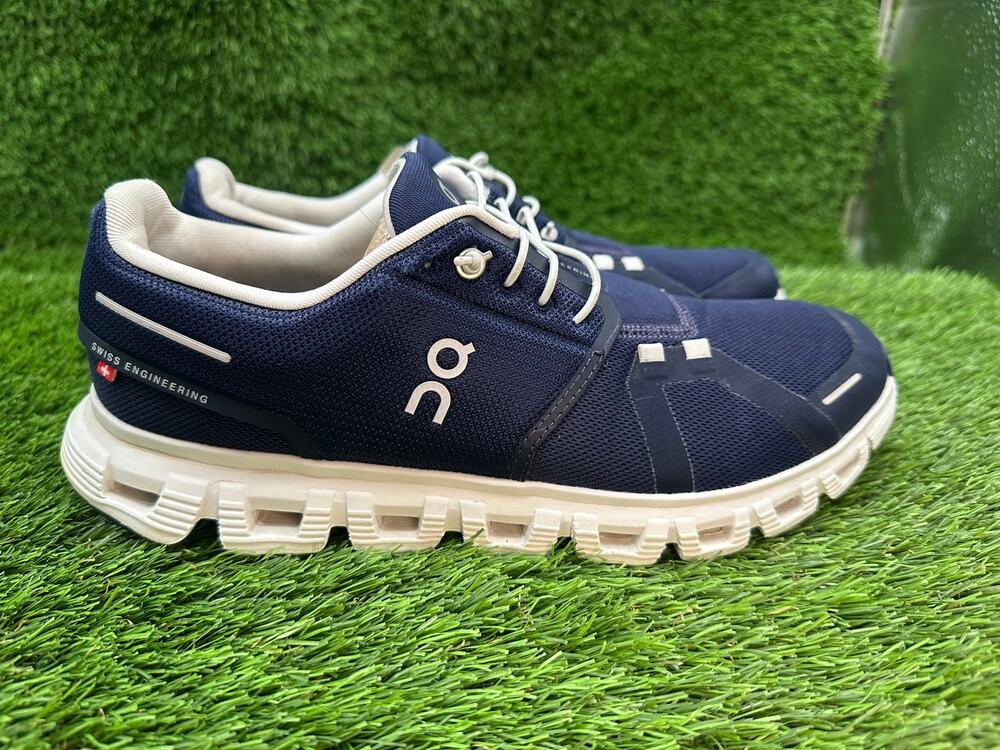 On Running Cloud 6 3MF10070692 Athletic Sneaker Mens 9 Blue Mesh Training Sports